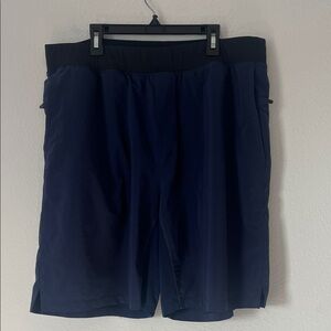 FABLETICS Navy Blue Lined Athletic Shorts